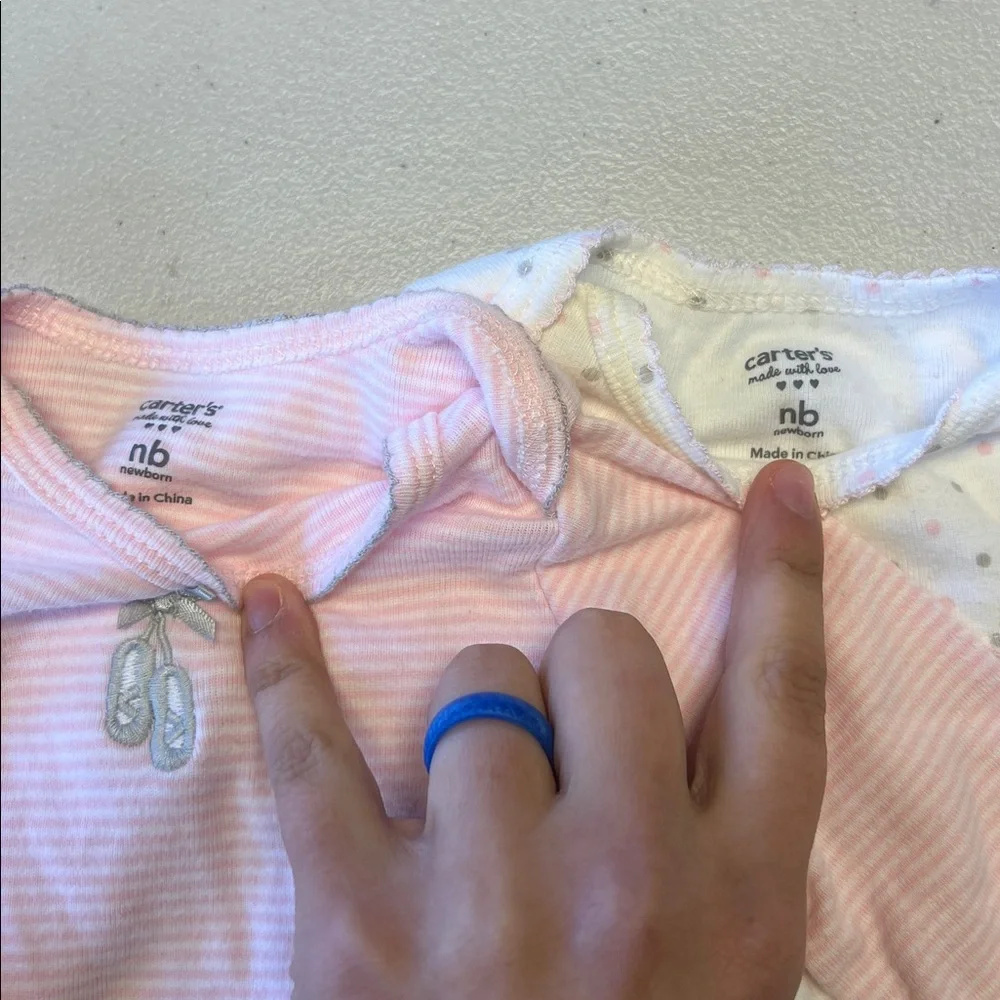 Sleepers Sets Cotton Infants Sz NB